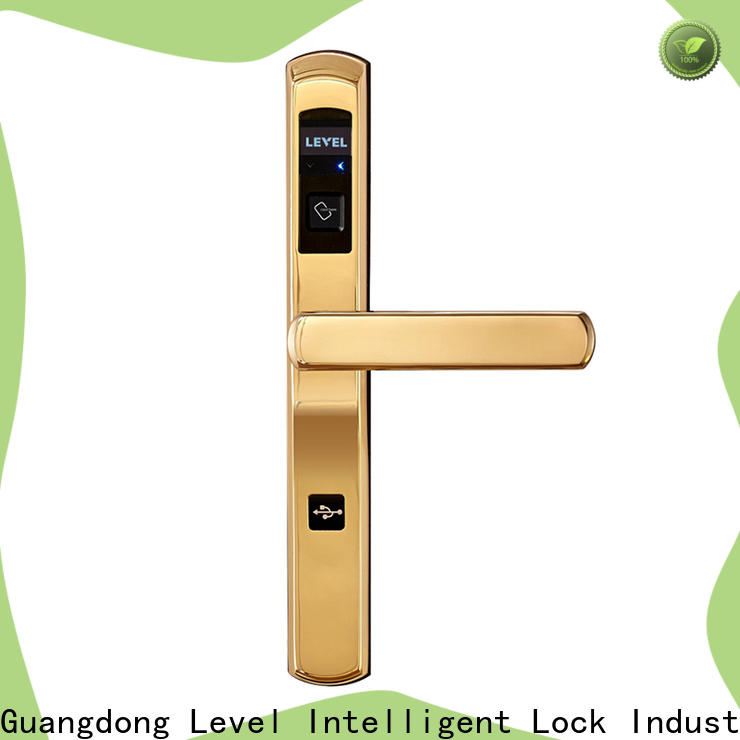 Level Wholesale hotel room door hardware wholesale for lodging house