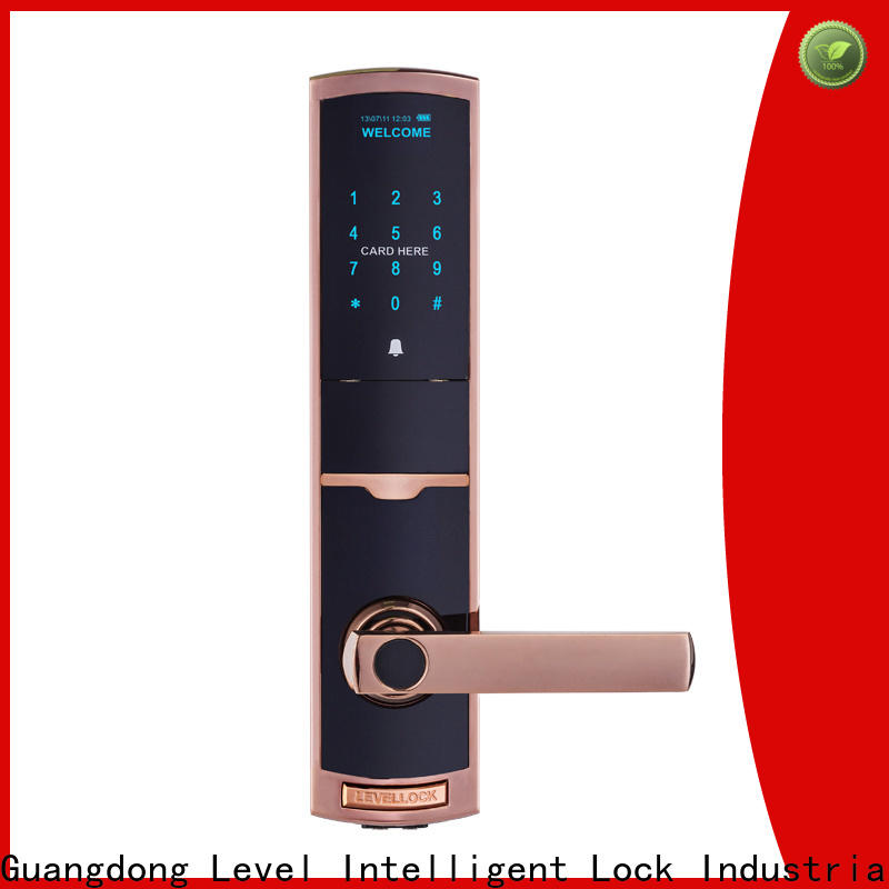 Level screen digital house door lock wholesale for apartment