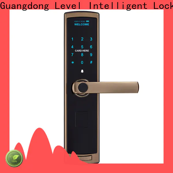 Level Latest touchpad front door lock on sale for Villa
