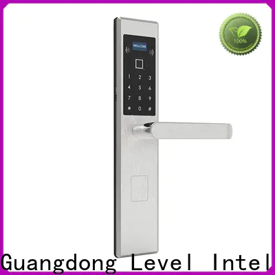 Level style electronic keyless padlock factory price for apartment