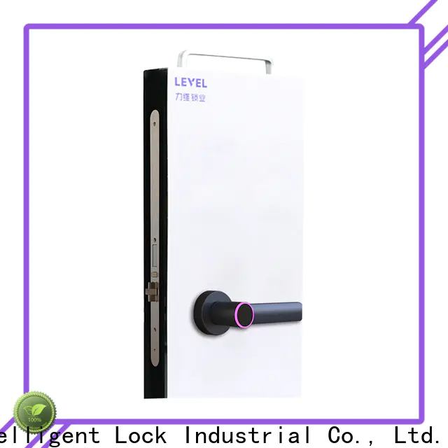 Level latch electronic door lock with key directly price for guesthouse