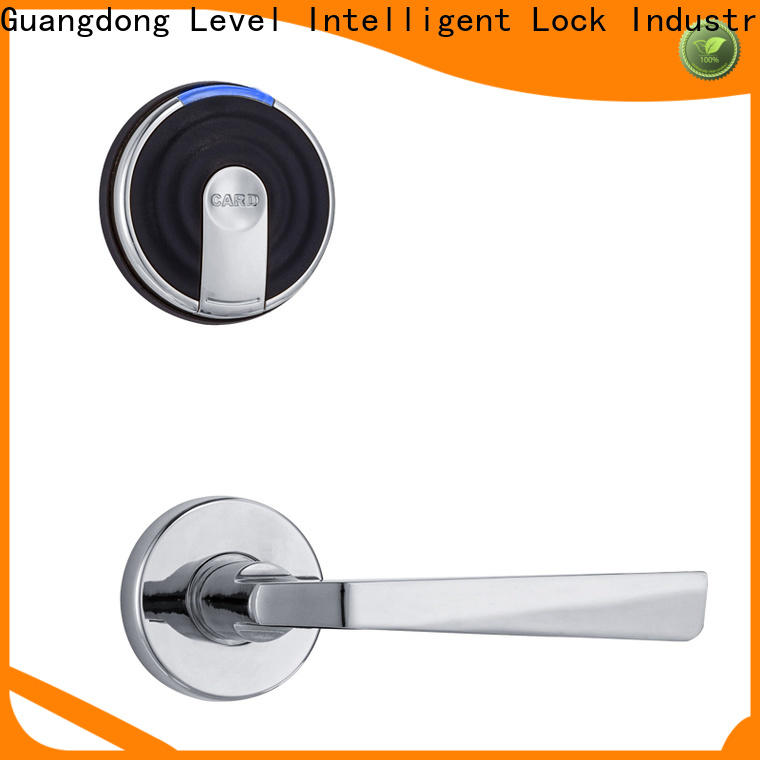 Level Top rf hotel lock supplier for lodging house