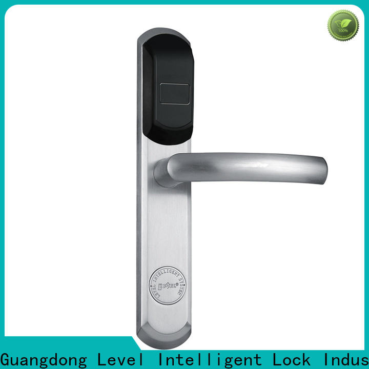 Level Custom hotel door card entry systems promotion for apartment