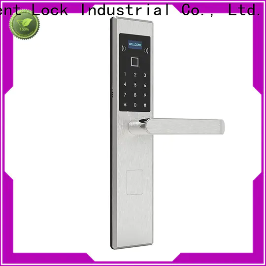Custom keyless exterior door lock aluminum on sale for home