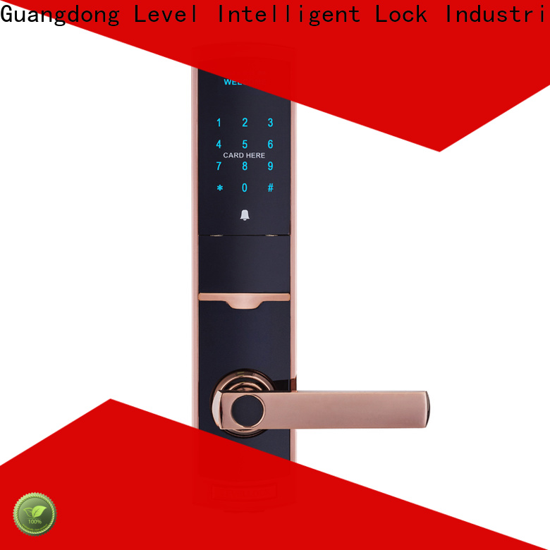 Level password electronic door knob lock on sale for home