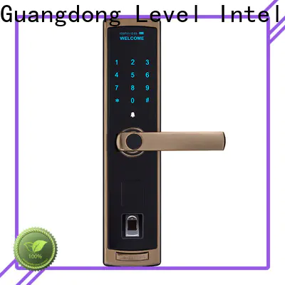 Level screen digital exterior door lock supplier for Villa