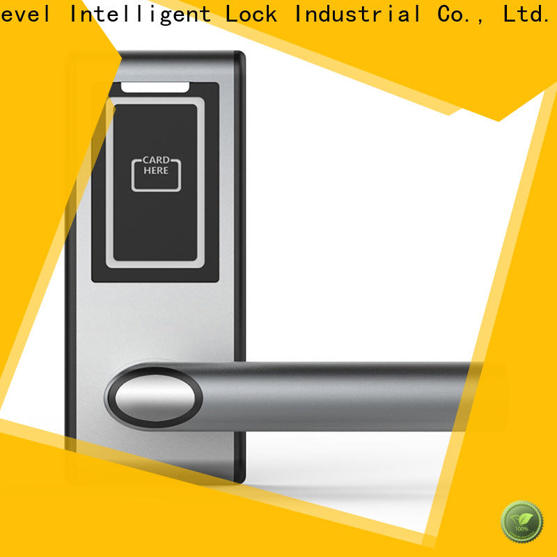 Level security hotel room door lock system supplier for apartment