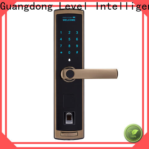 Level bridgecut electronic deadbolt keyless entry door lock supplier for home