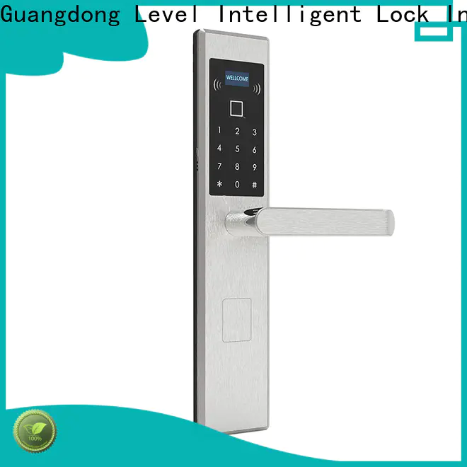 Level rfid electronic keyless door lock set supplier for residential