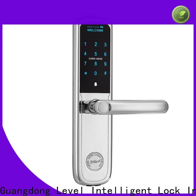 Level Custom electronic exterior door locks wholesale for Villa