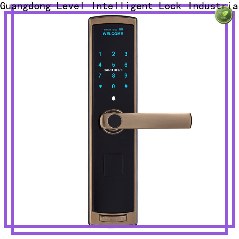 Level Top keypad lock for exterior door factory price for residential