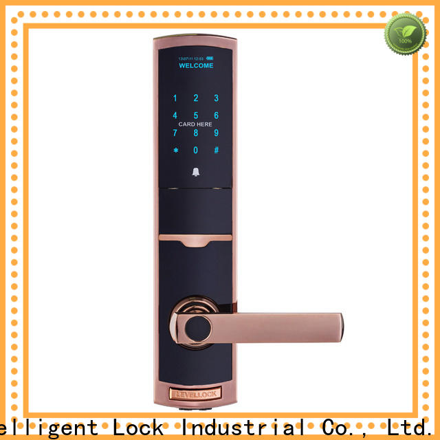 Level aluminum exterior keypad gate lock supplier for residential