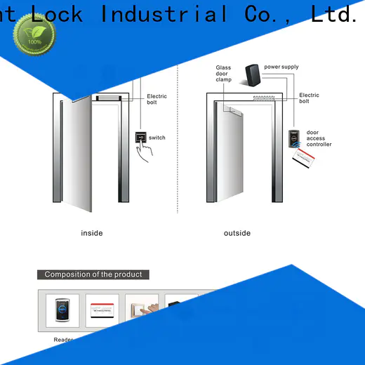 adjustable commercial rfid door lock door manufacturer for apartment