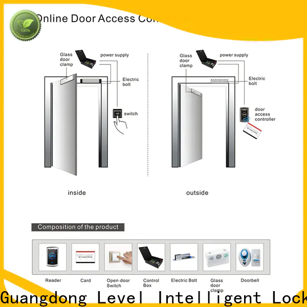 Level Custom fingerprint scanner door access system from China for office