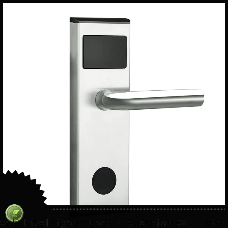 Level card rfid card door lock system supplier for hotel