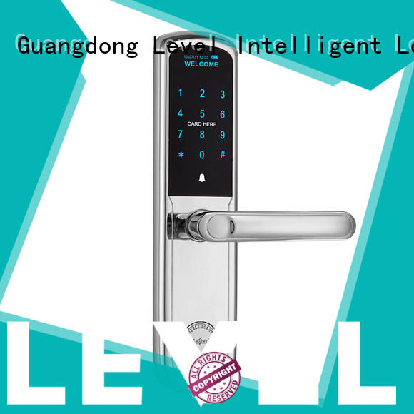 Level door electronic door locks for homes supplier for residential