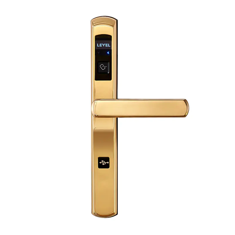 Level latch hotel room locks wholesale for lodging house