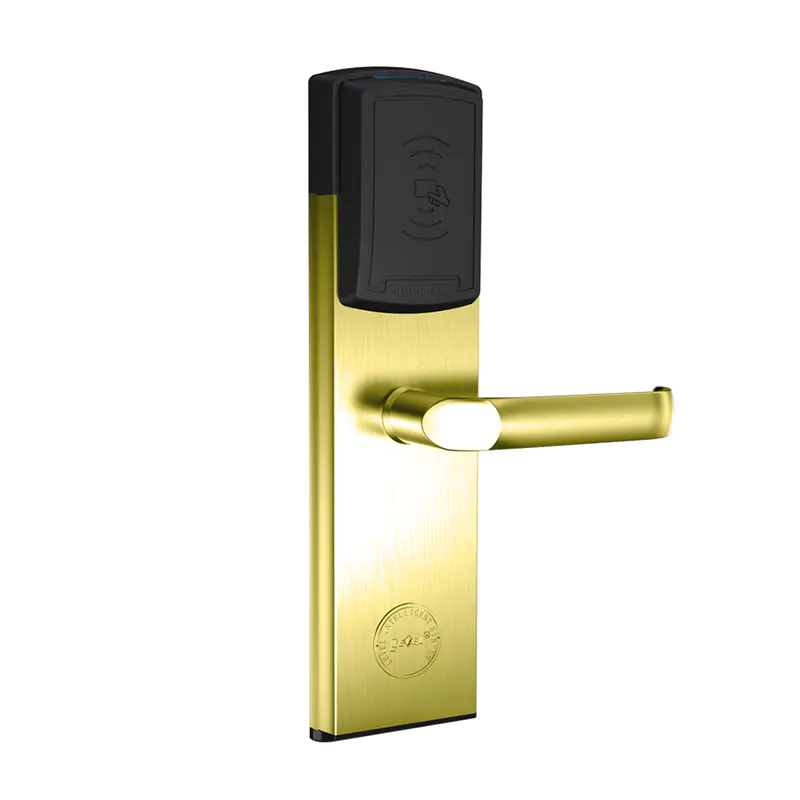 Level alloy rfid card lock promotion for hotel