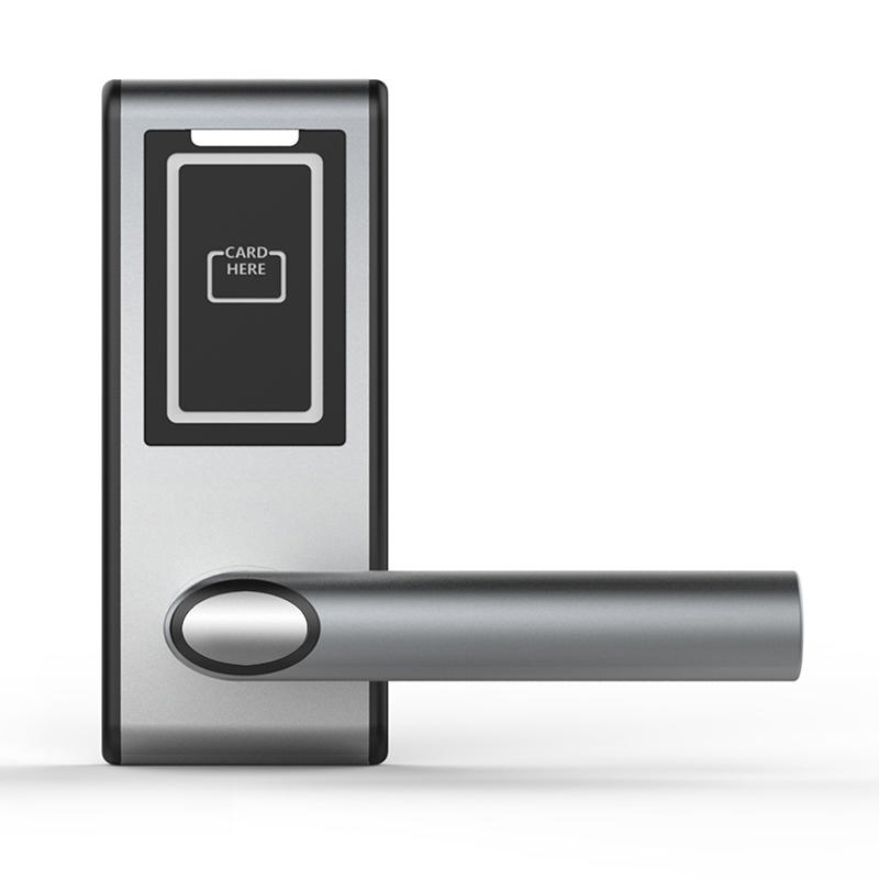 Level aluminum smart card lock supplier for Villa
