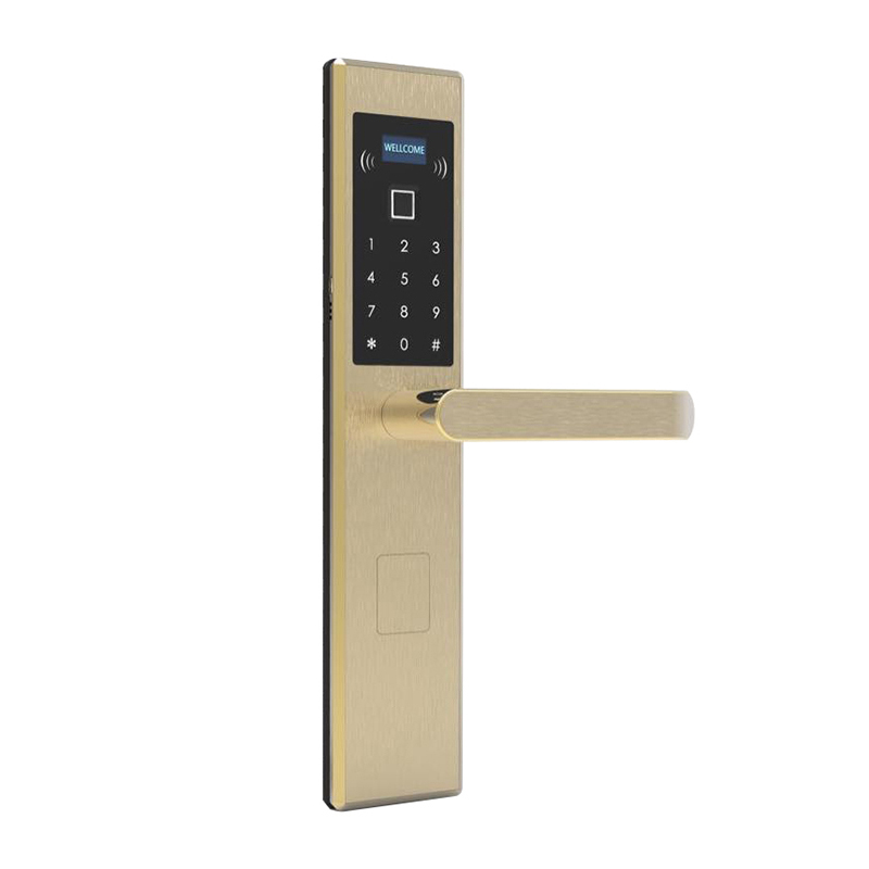 keyless digital keypad door knob aluminum supplier for Villa-2