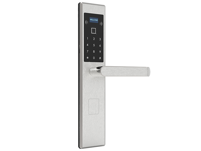 Level aluminum digital gate lock on sale for residential-3