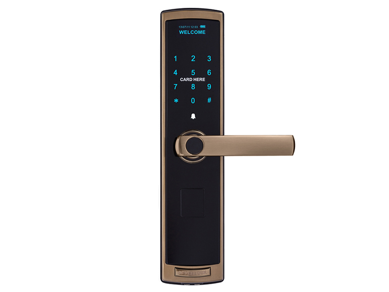Level Top electronic deadbolt keyless entry door lock supplier for home-3