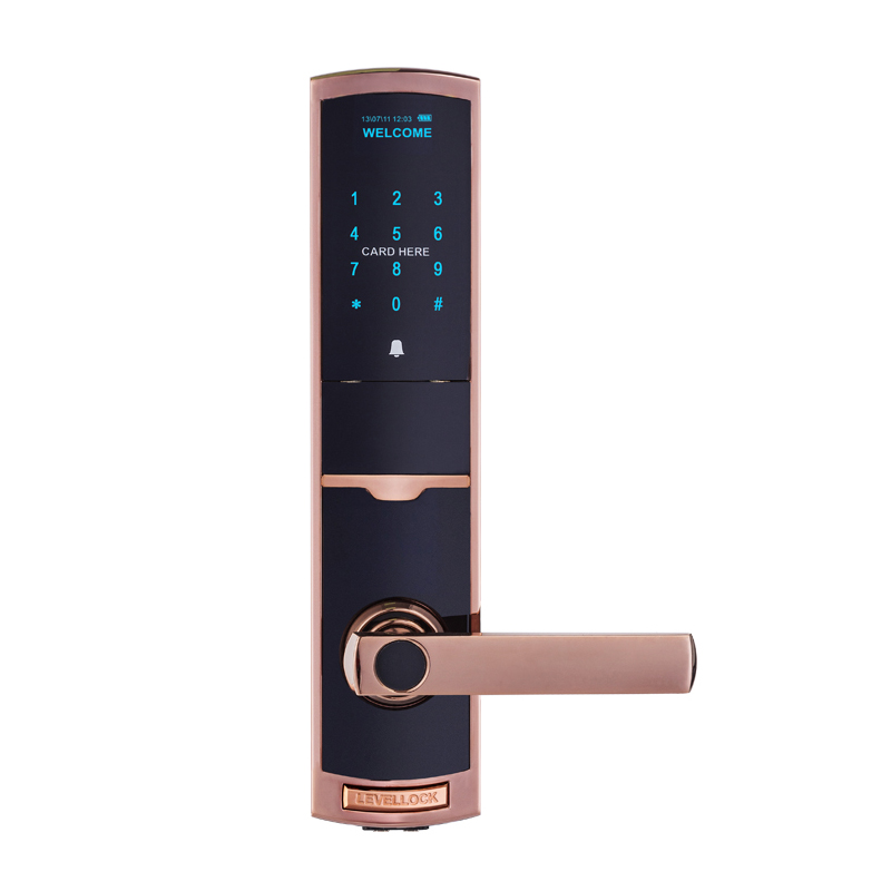 Level password electronic door knob lock on sale for home-1