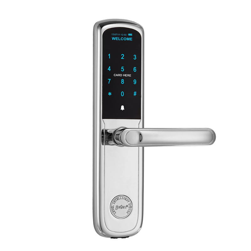 Level security fingerprint door lock aluminum for Villa