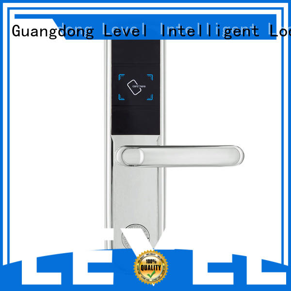 Level practical key card door lock for hotels wholesale for guesthouse