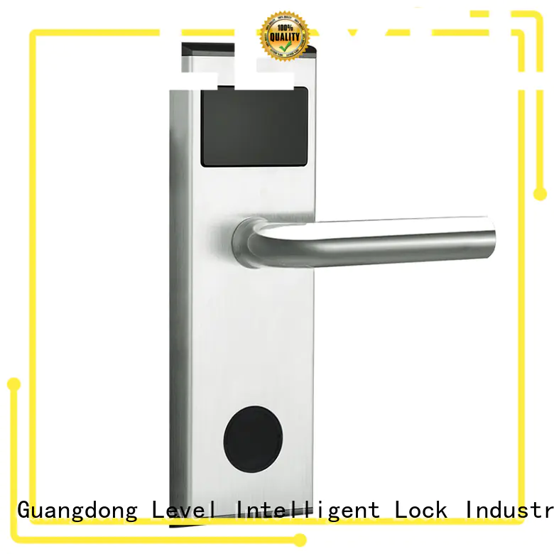 Level technical key card door lock for hotels rf1320 for hotel