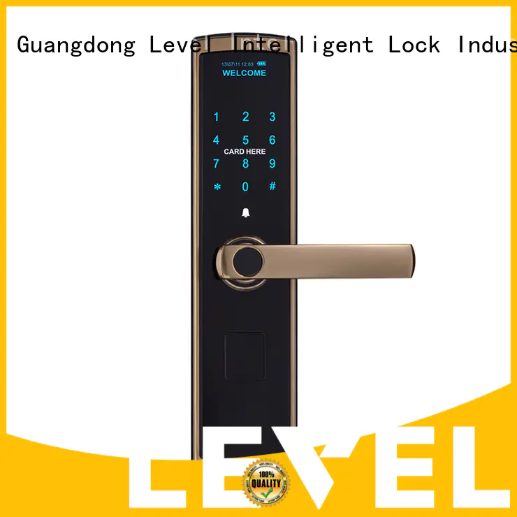 Level security code door lock touch for residential