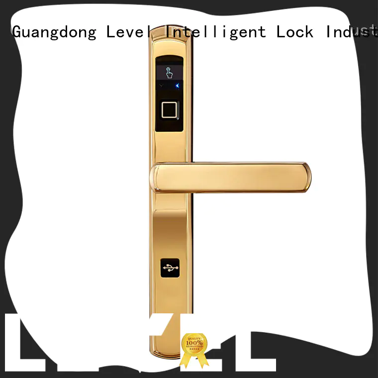 Level black electronic keypad lock wholesale for apartment