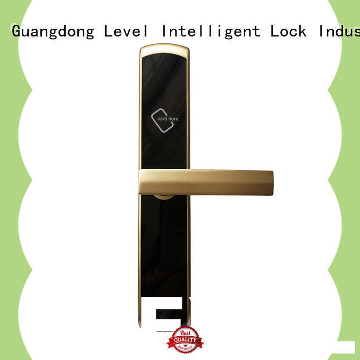 Level pieces hotel door locks wholesale for guesthouse