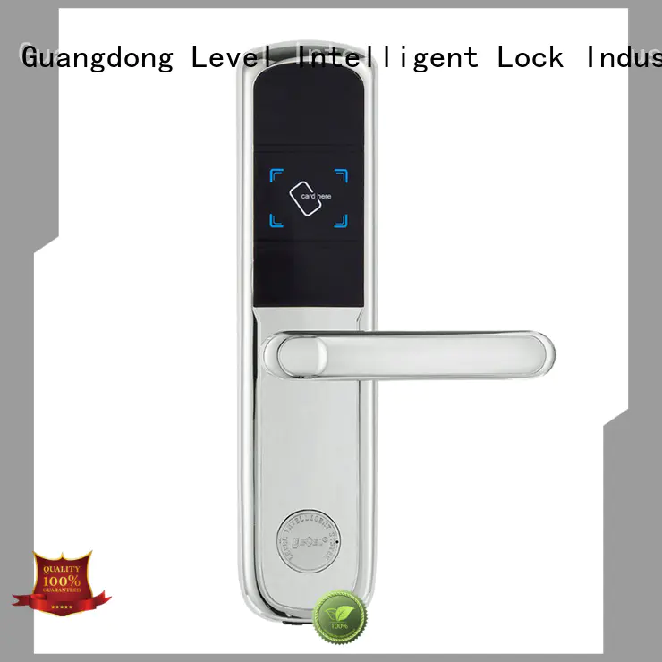 Level technical locks on hotel doors promotion for hotel
