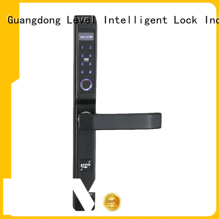 Level card residential electronic lock on sale for apartment