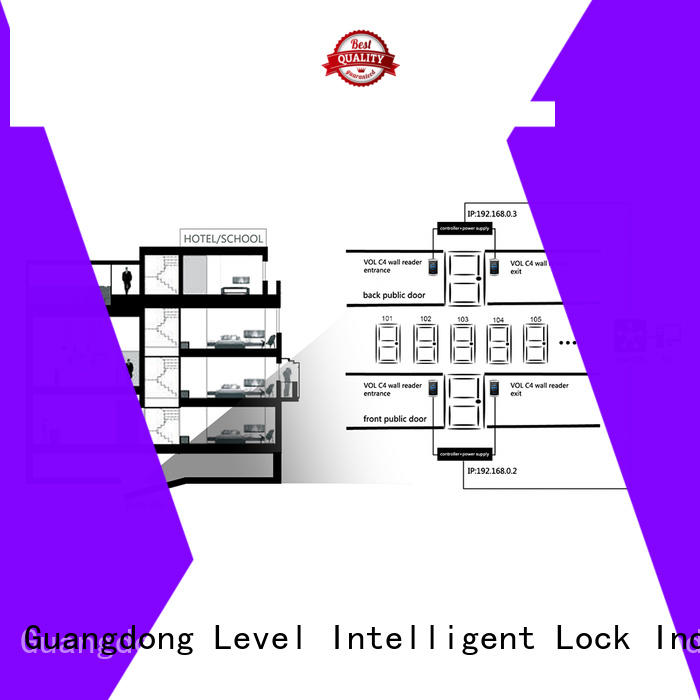 security Level virtual online lock system level online for hotel