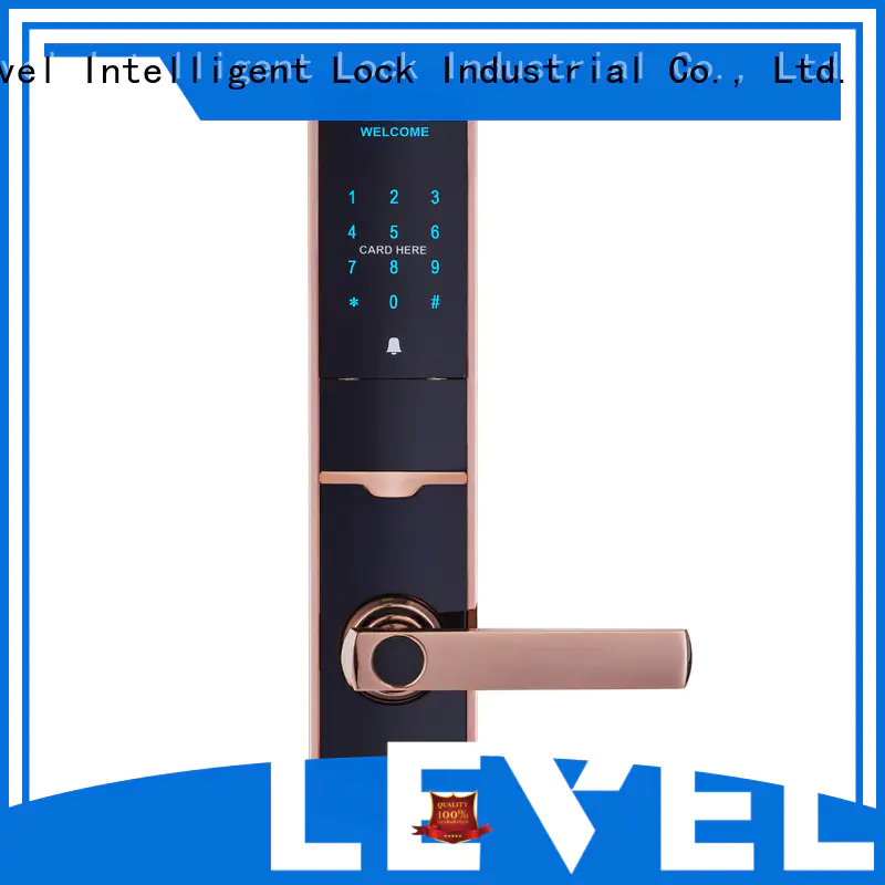 Level style smart home locks factory price for apartment