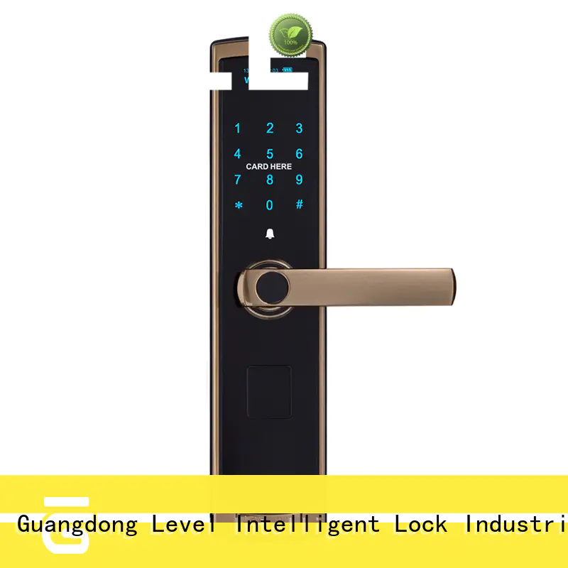Level painting electronic keypad lock supplier for Villa