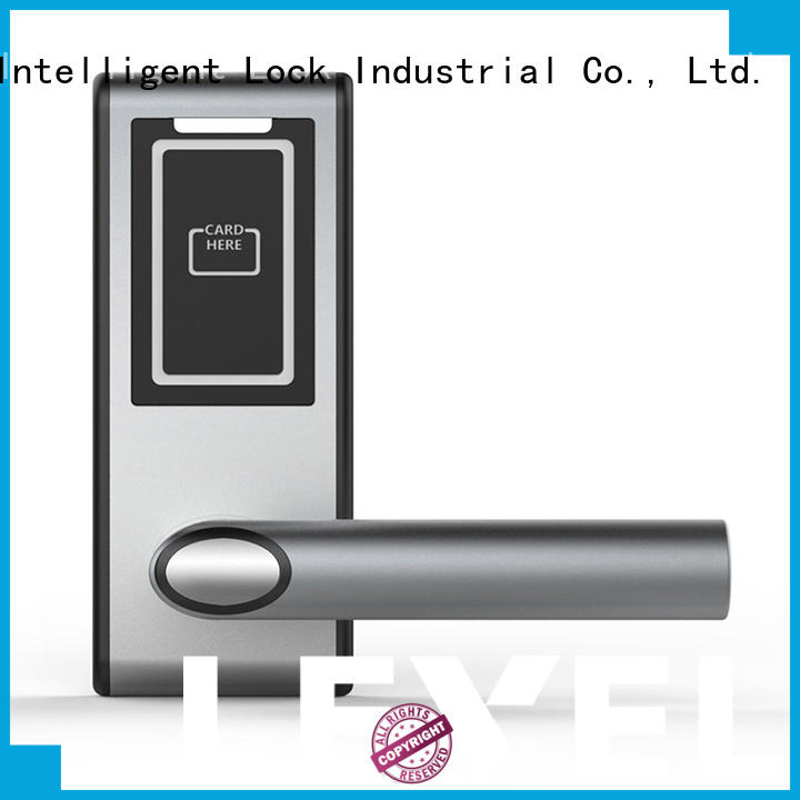 Level security card lock directly price for lodging house