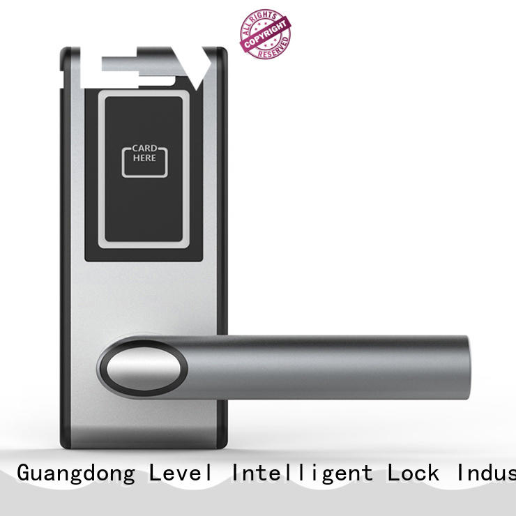 Level technical electronic lock promotion for guesthouse