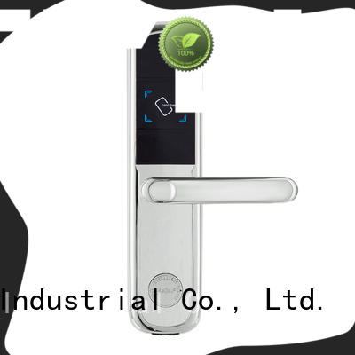 Level stainless key card door lock for hotels wholesale for lodging house
