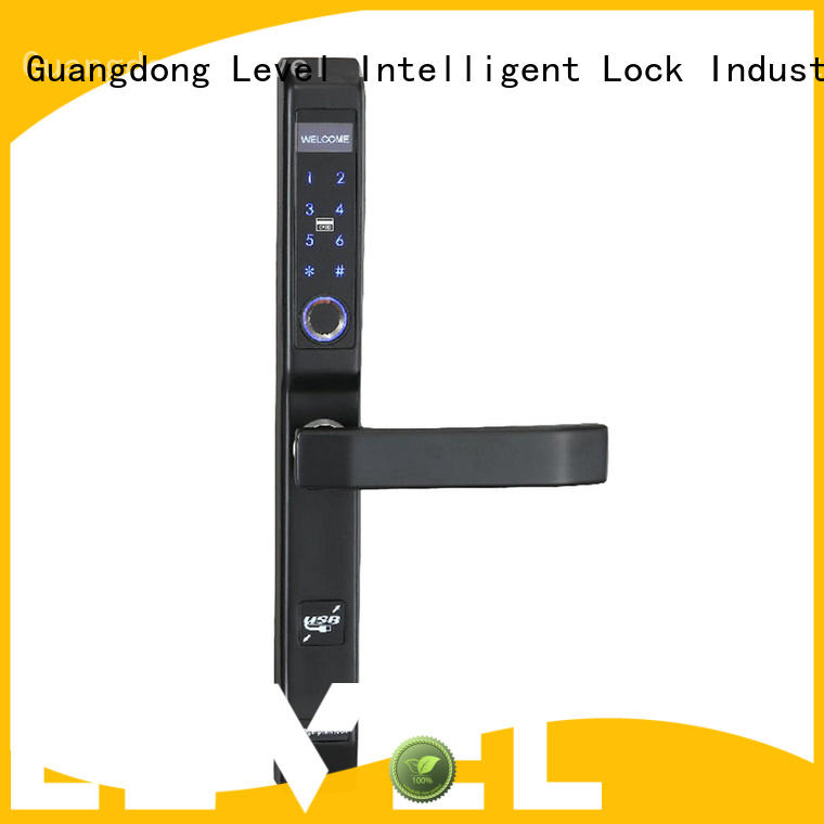 Level keyless fingerprint lock factory price for apartment
