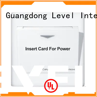 Level high quality energy saver key card switch promotion for apartment
